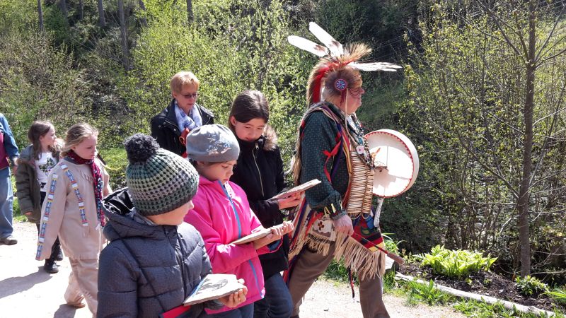 Indianertag im Bärenpark