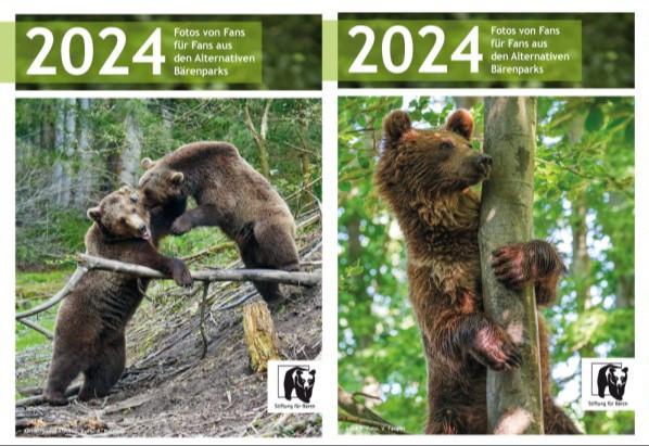 Wolf- und Bärenkalender 2024