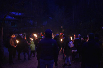 Fackelwanderung im Bärenpark Worbis
