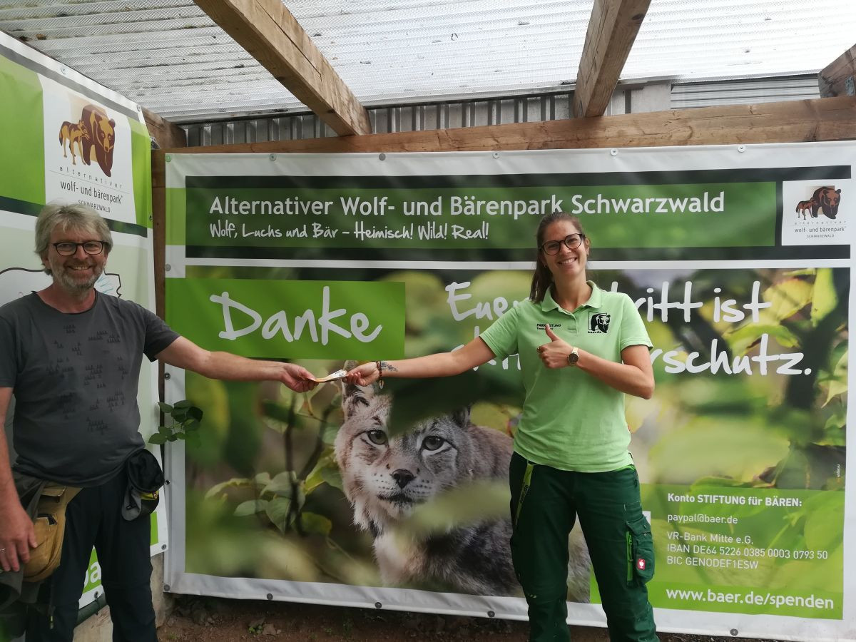Spendenübergabe