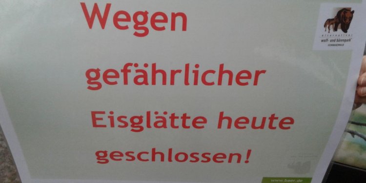 Heute bleiben unsere Tore leider verschlossen